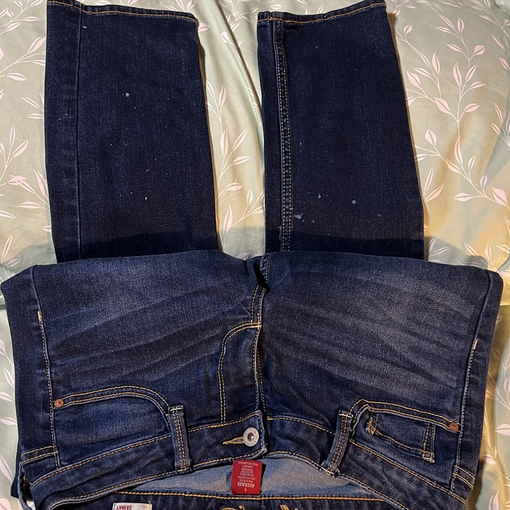 ARIZONA JEANS 👖 size 7 average Super Skinny and stretchy - Picture 5 of 5